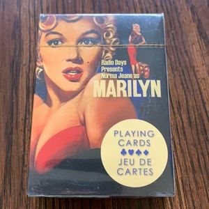 Marilyn Monroe playing card New unsealed